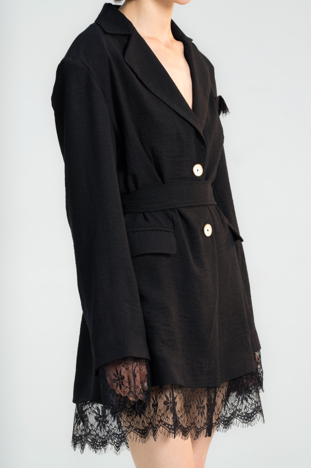 Inner Tides Lace Blazer