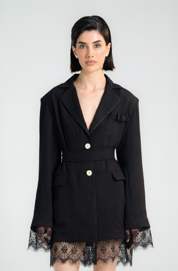Inner Tides Lace Blazer
