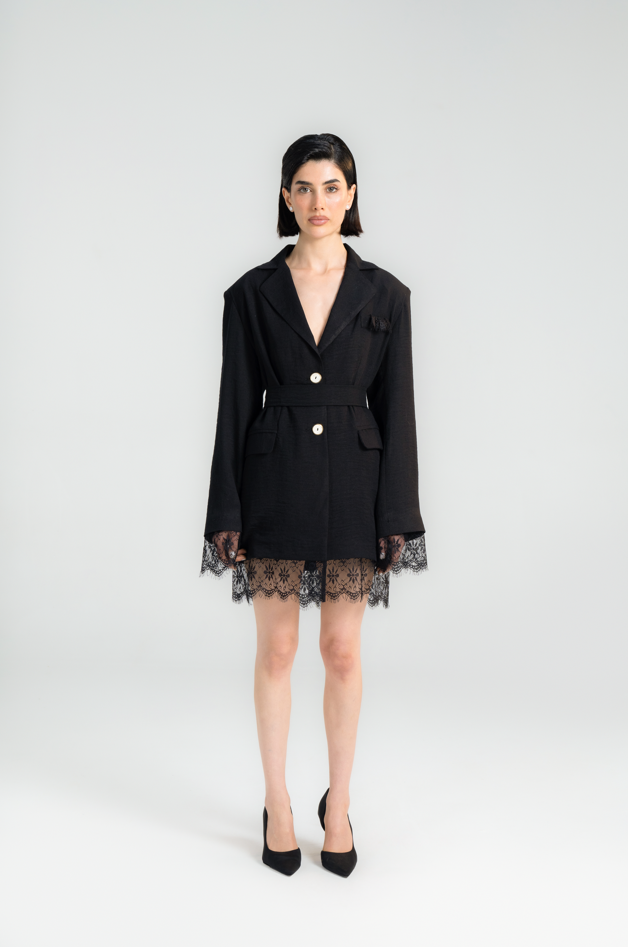 Inner Tides Lace Blazer