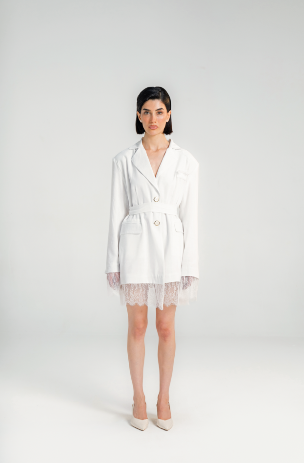 Inner Tides Lace Blazer