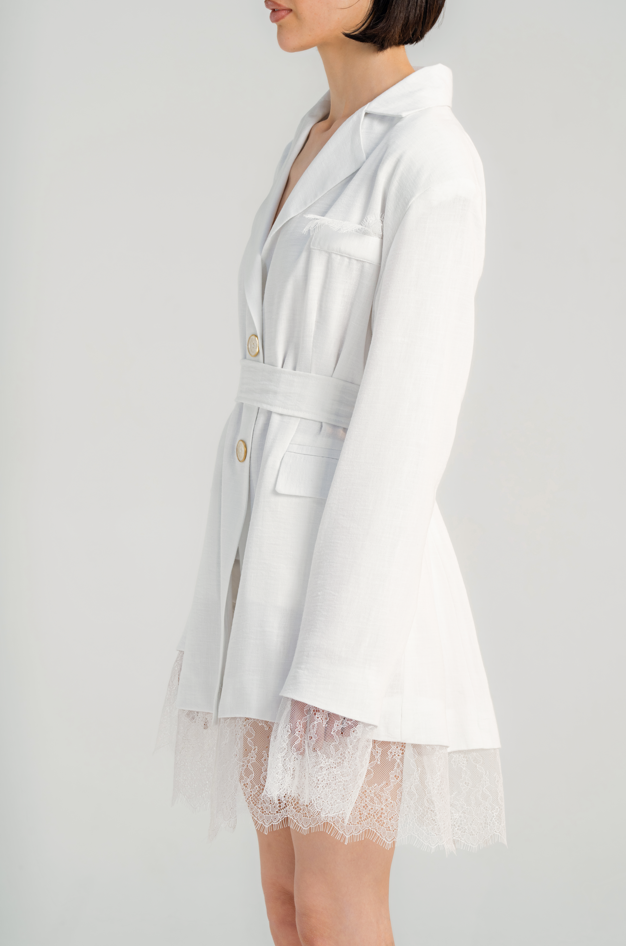 Inner Tides Lace Blazer