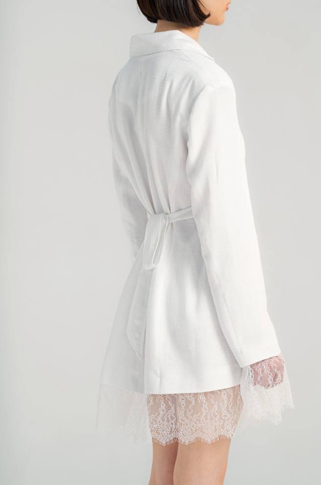 Inner Tides Lace Blazer