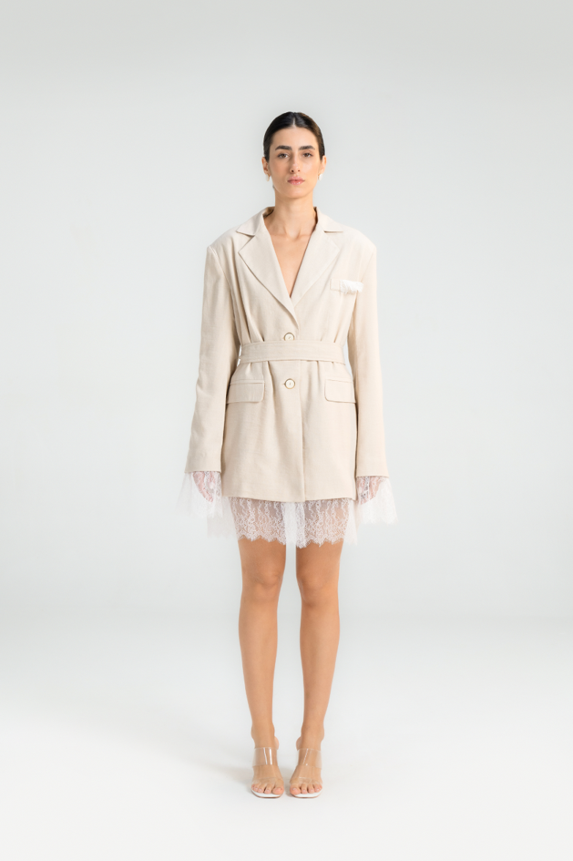Inner Tides Lace Blazer