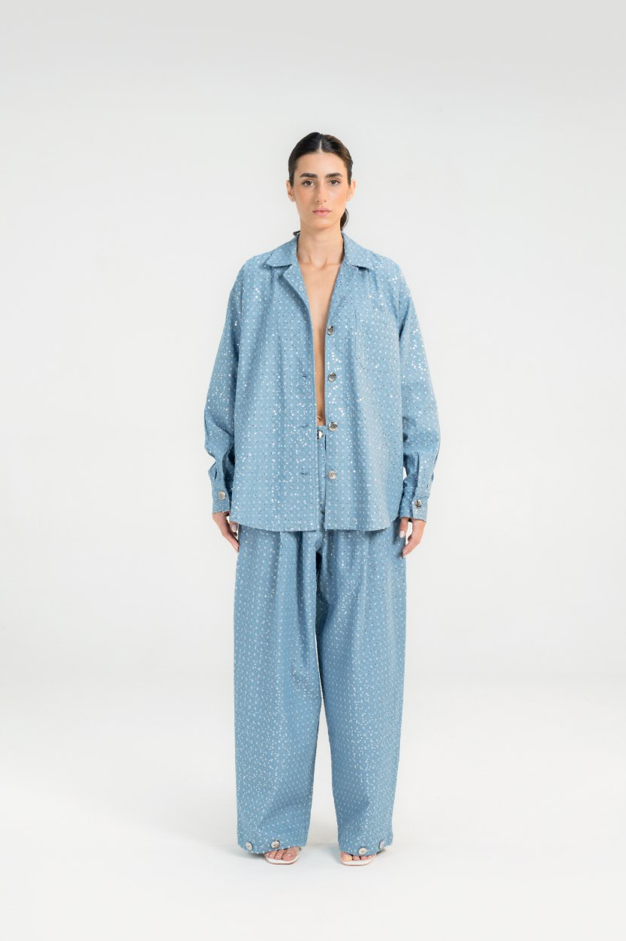 Denim Oversized suit