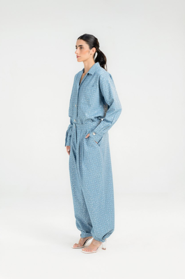 Denim Oversized suit