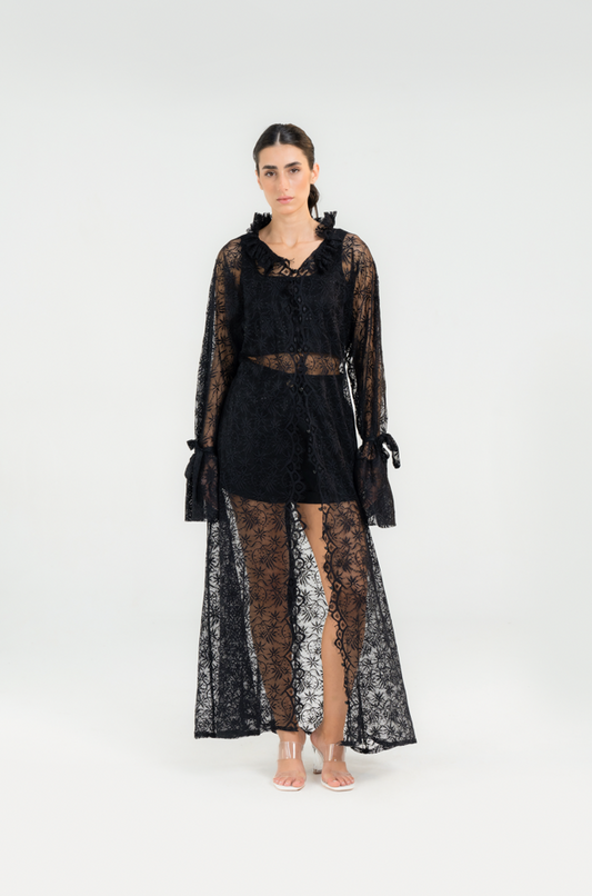 SOFT LACE KIMONO