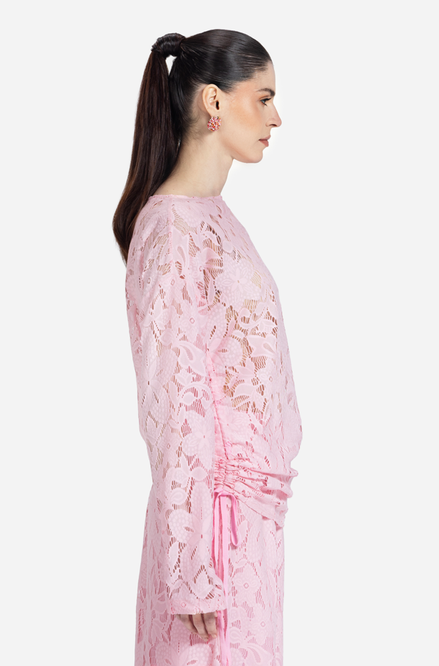 Lace Long-Sleeve Top