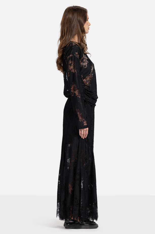 Lace Long-Sleeve Top