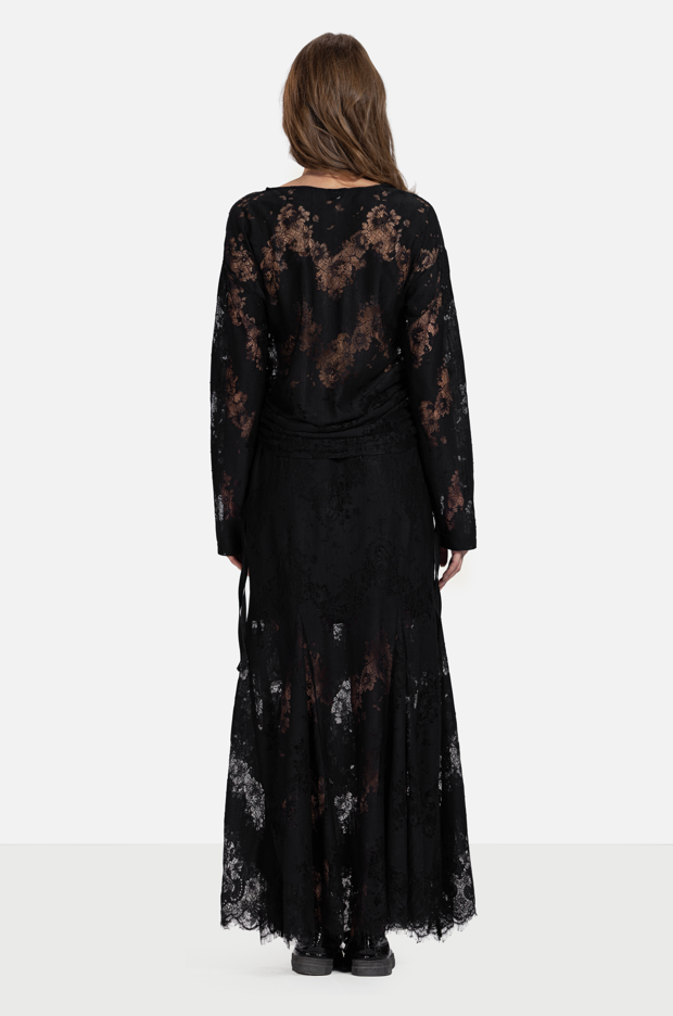 Lace Long-Sleeve Top
